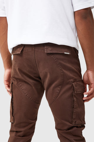 NOMAD CARGO FLARE PANT - BROWN