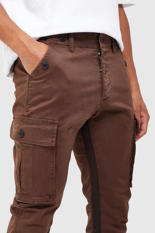 NOMAD CARGO FLARE PANT - BROWN